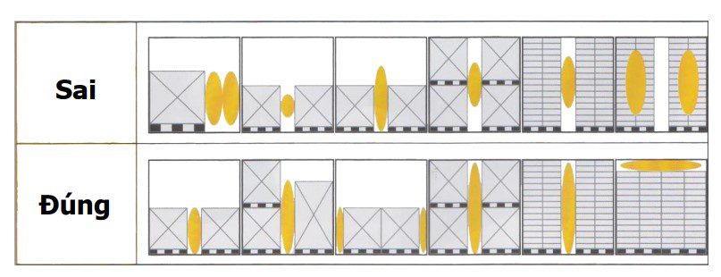 đặt túi khí chèn lót container đúng cách