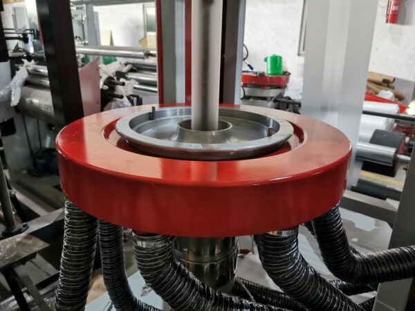máy thổi màng PE mini
