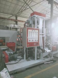 máy thổi màng PE mini