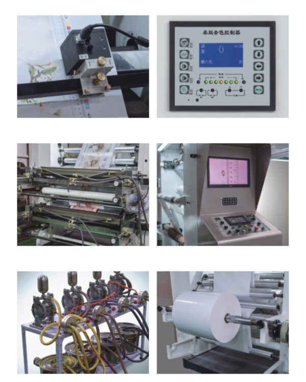 MÁY IN FLEXO CL 4 MÀU TỐC ĐỘ CAO