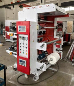 MÁY IN FLEXO MÀNG NHỰA 2 MÀU