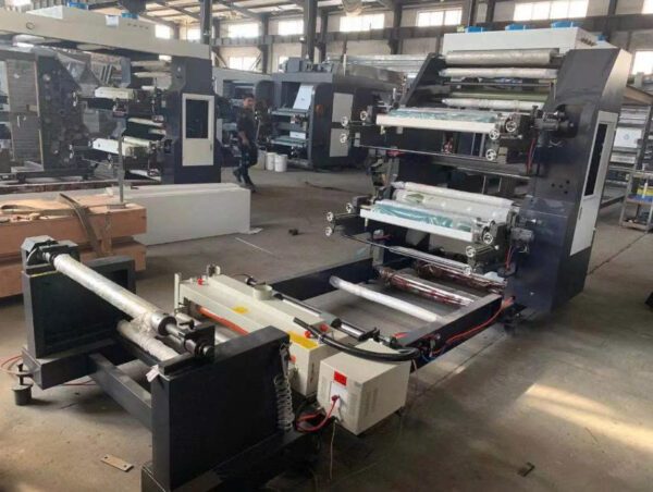MÁY IN FLEXO MÀNG NHỰA 2 MÀU